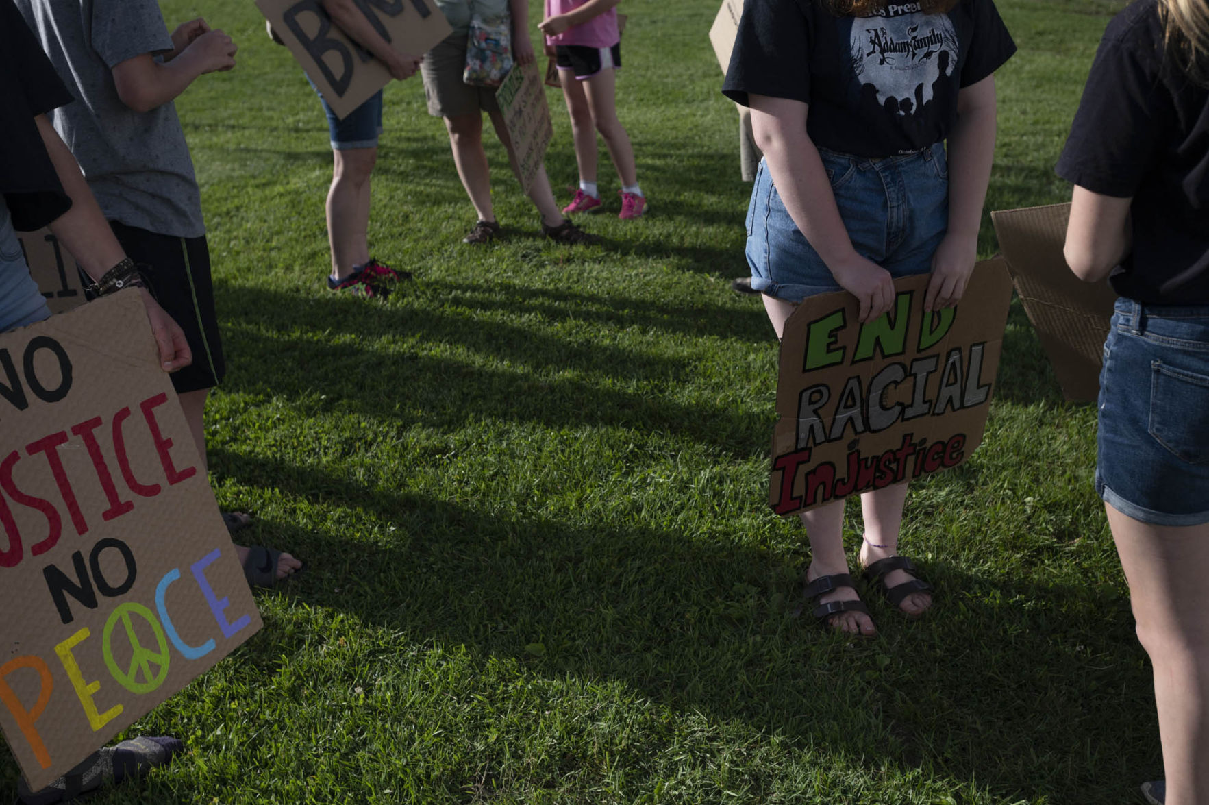 Lowville marches against racism, police brutality